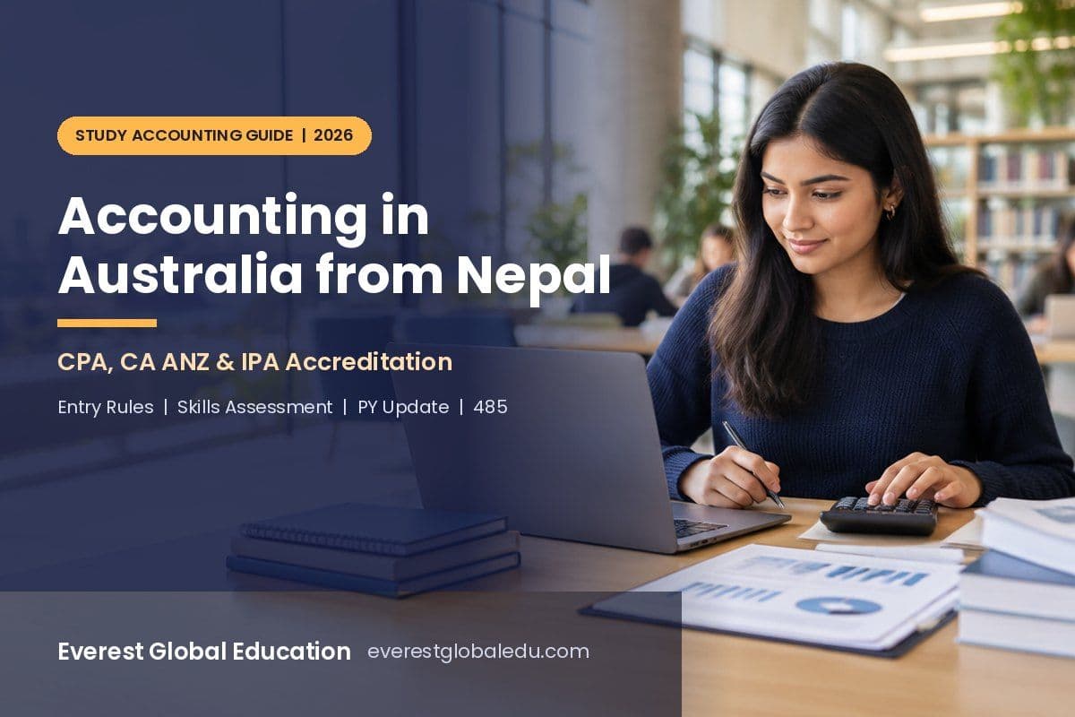 Accounting in Australia for Nepali Students: CPA, CA ANZ & IPA Accreditation, Entry Rules & Skills Assessment (2026 Guide)