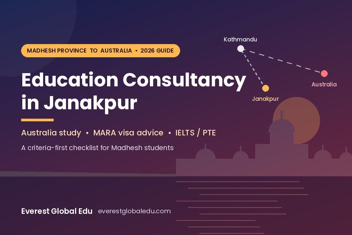 Best Education Consultancy in Janakpur for Study in Australia (2026 Guide)