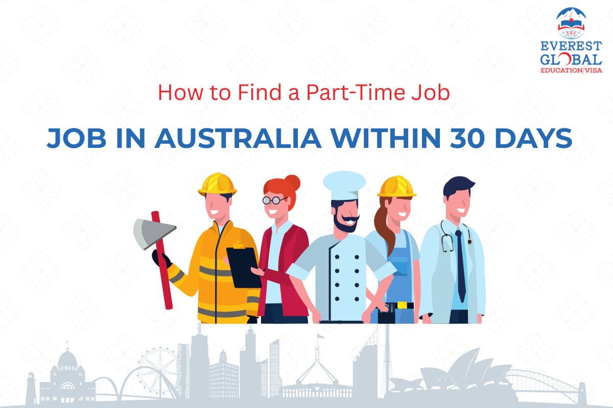 How to Find a Part-Time Job in Australia Within 30 Days