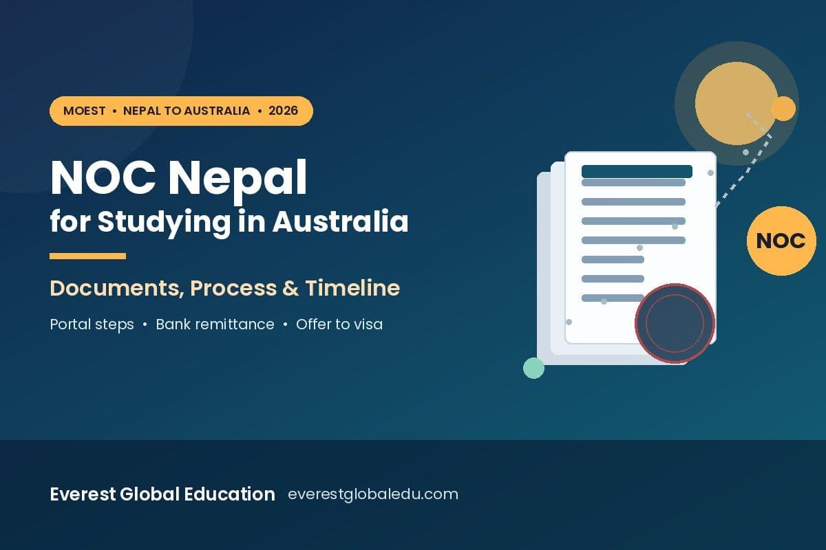 NOC Nepal for Studying in Australia: Documents, Process & Timeline (2026 Guide)