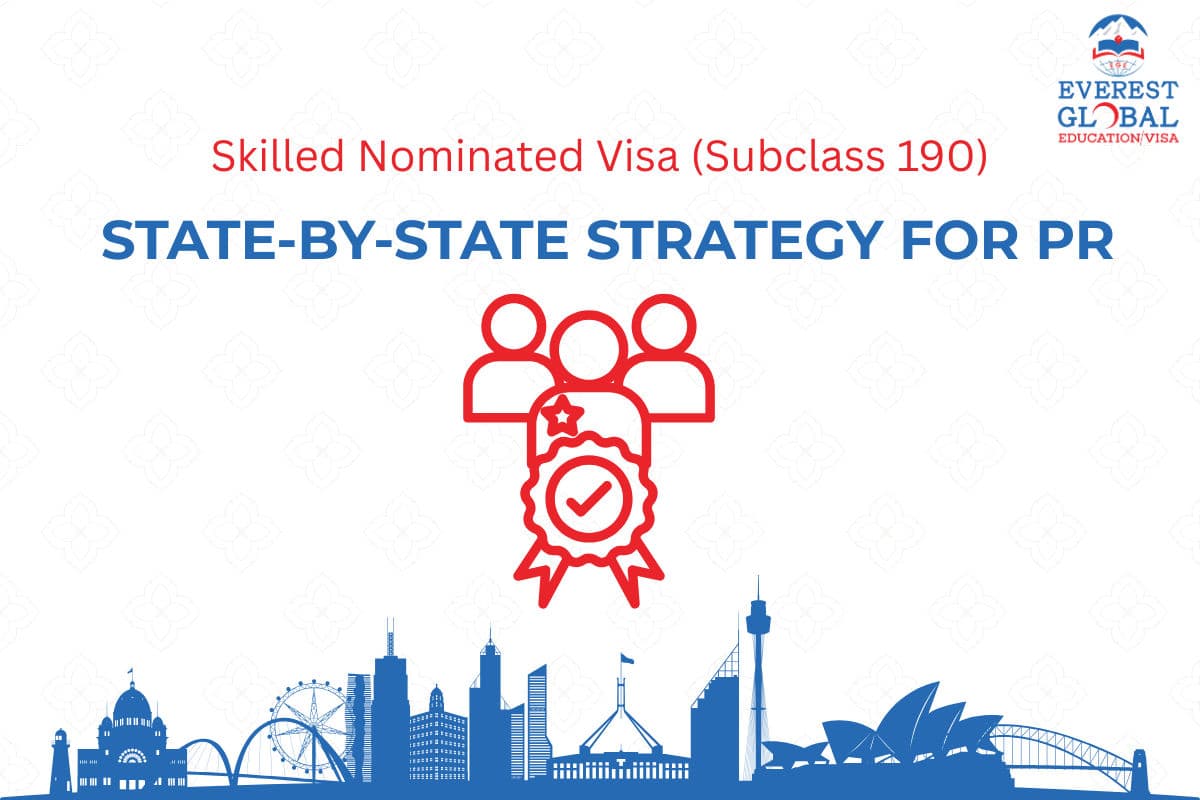 Skilled Nominated Visa (Subclass 190): State-by-State Strategy for PR